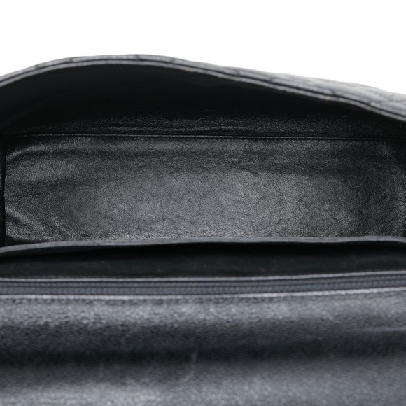 Chanel Matelasse Coco Mark Handbag Black Caviar Skin Women's CHANEL - Picture 7 of 10